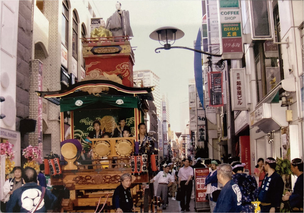 赤坂氷川山車 復興物語