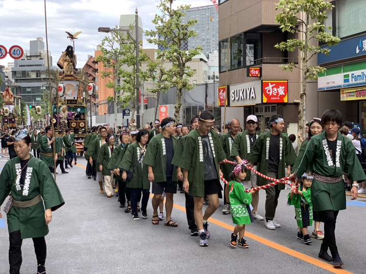 令和7年度赤坂氷川祭 神幸祭